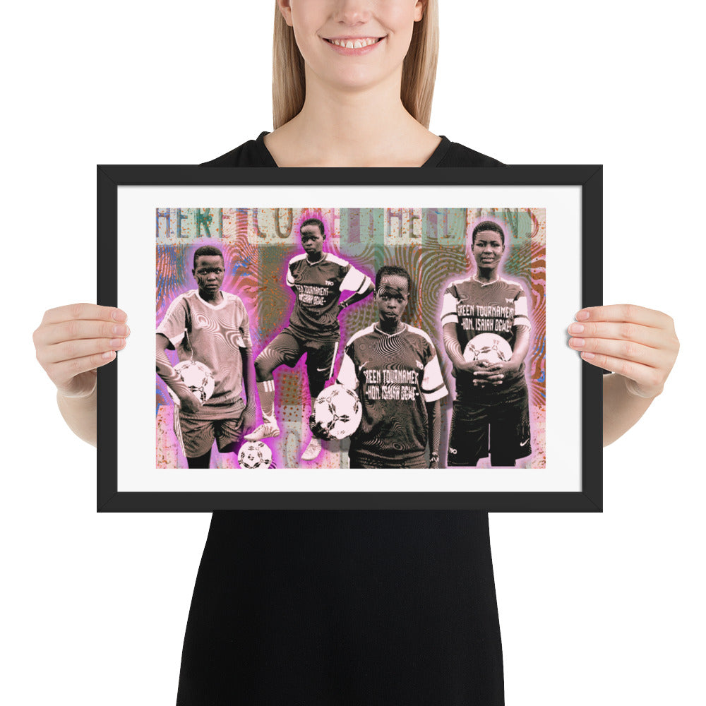 "The Starlets" Framed Poster
