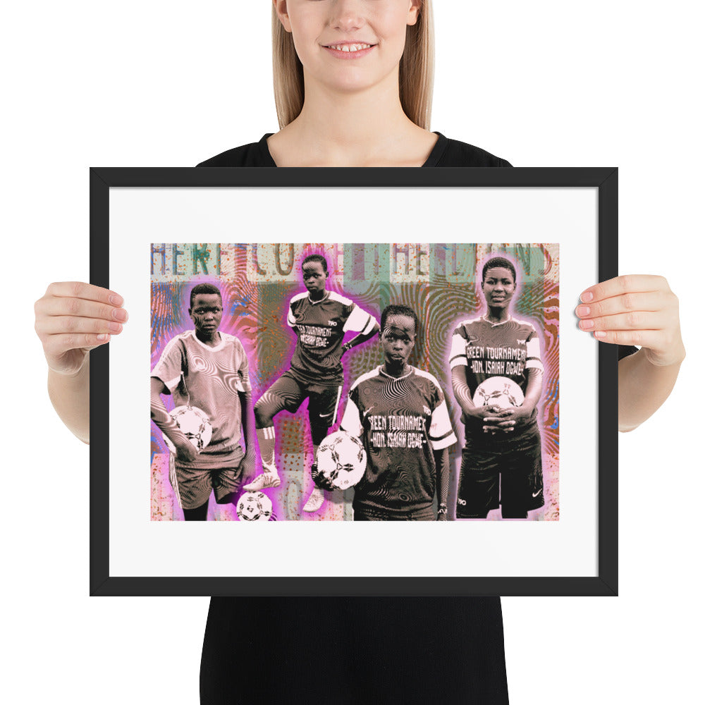 "The Starlets" Framed Poster