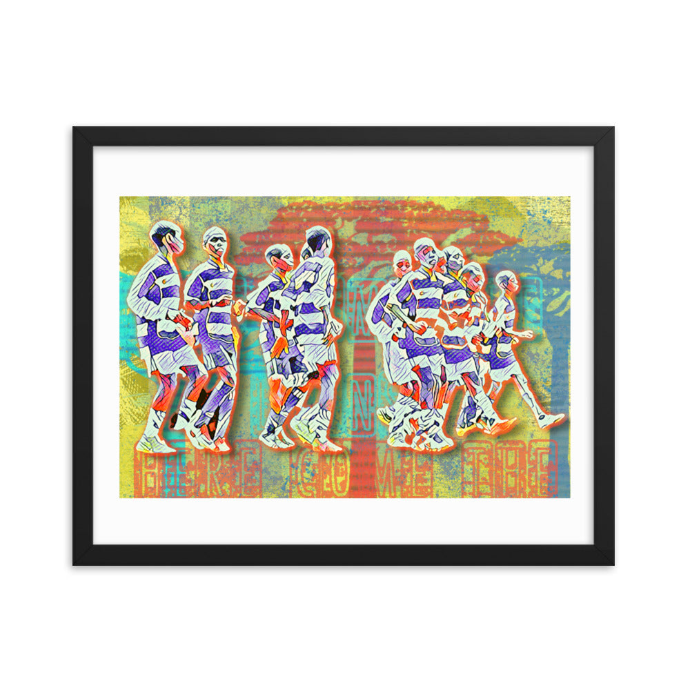 "Gameday Excitement II" Framed Poster
