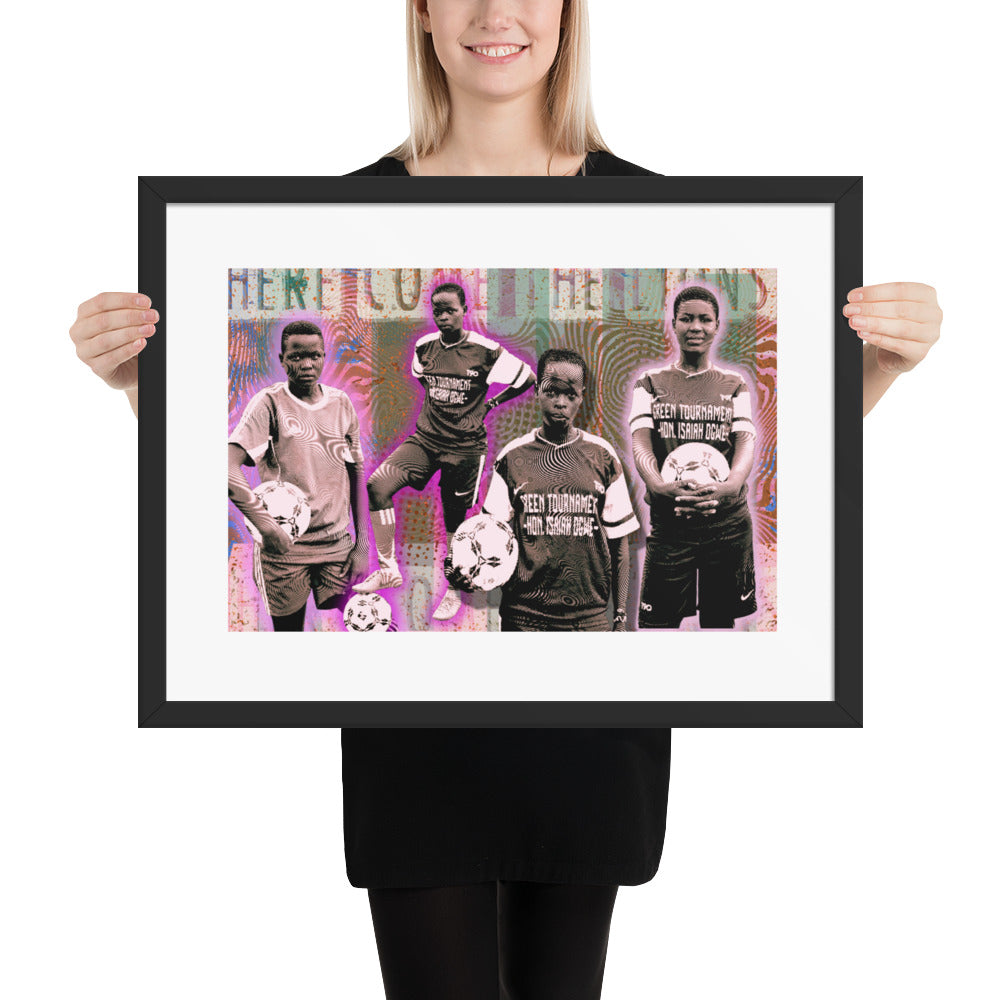 "The Starlets" Framed Poster