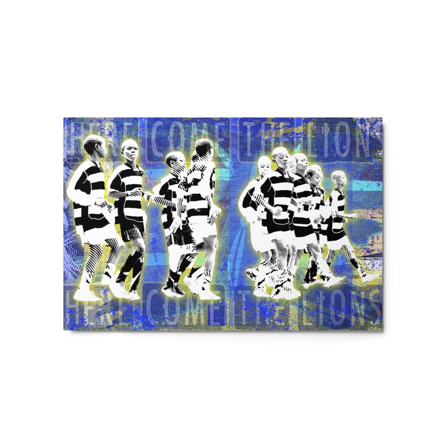 "Unified Strides" Metal Print