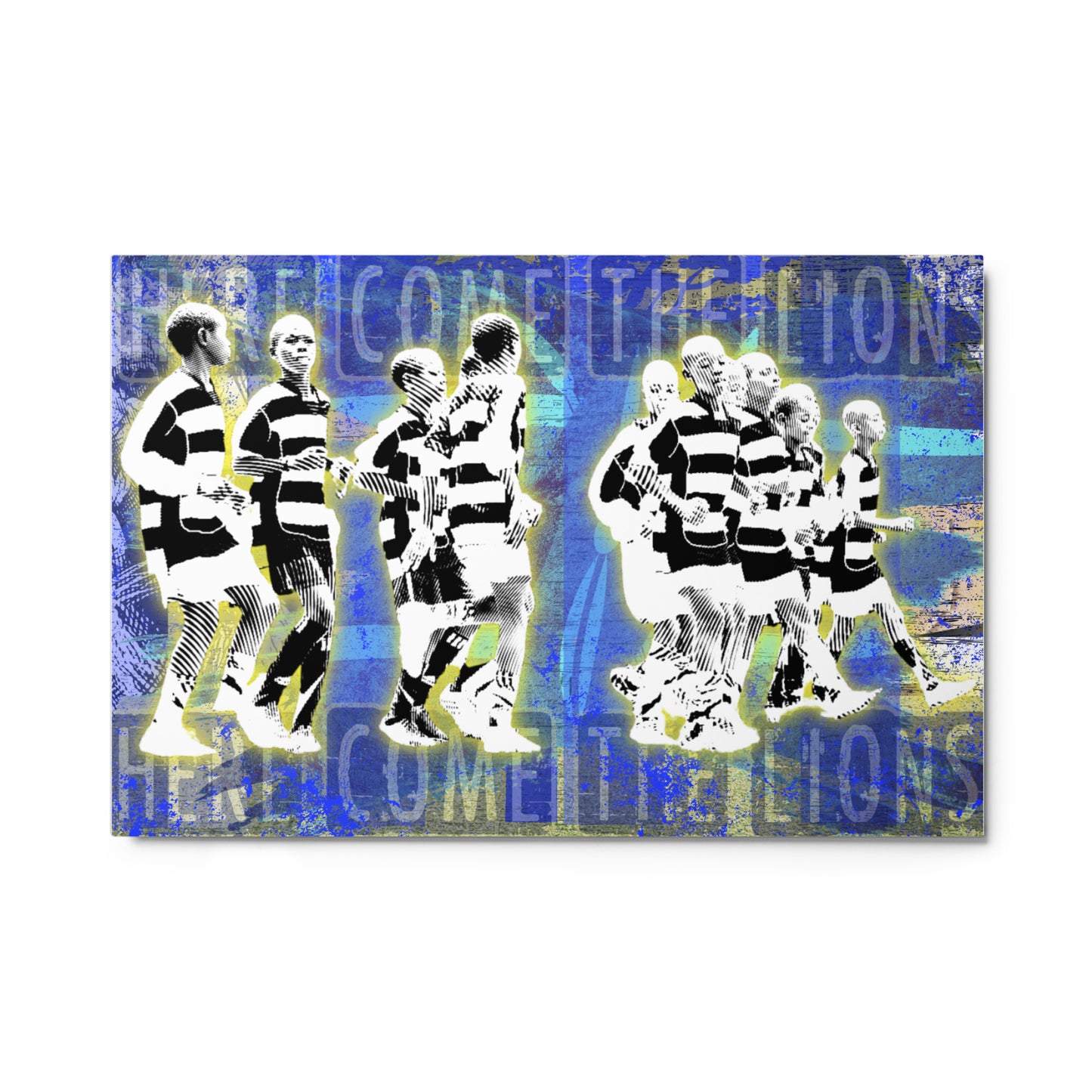 "Unified Strides" Metal Print