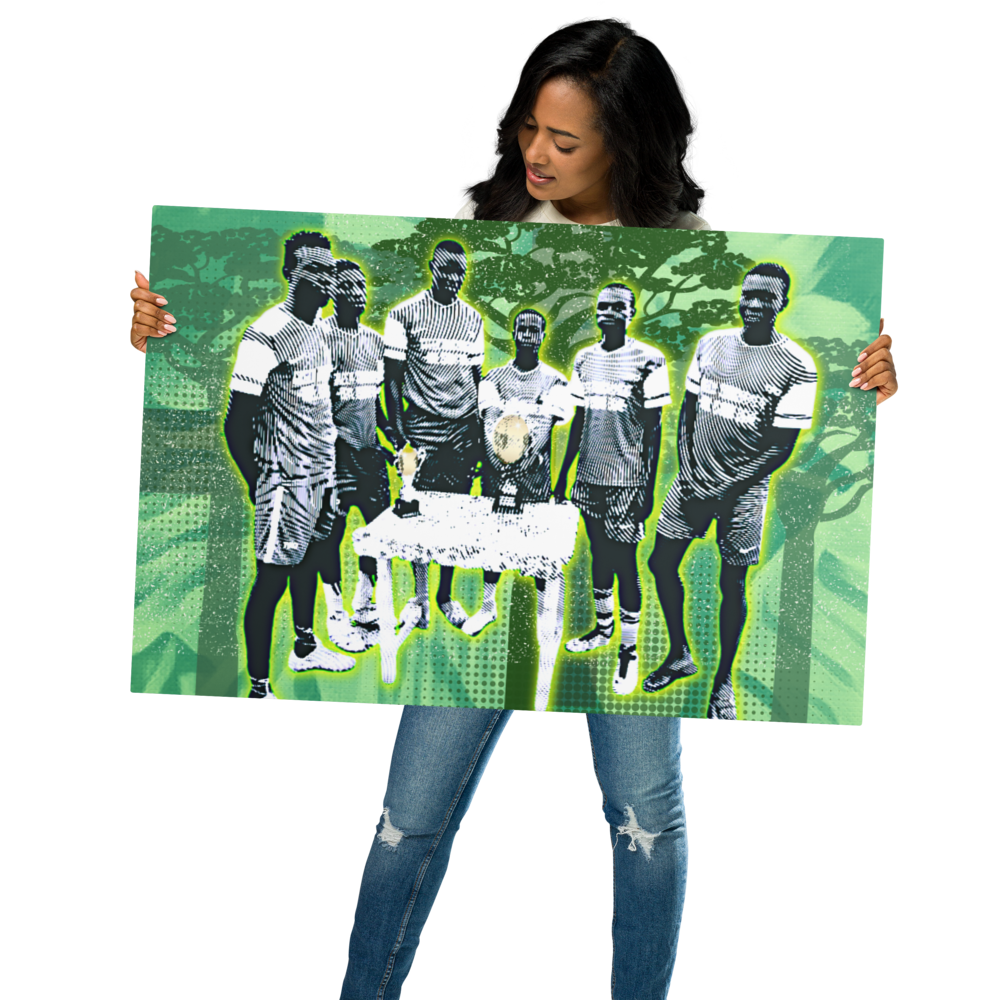 "Champions' Glory" Metal Print